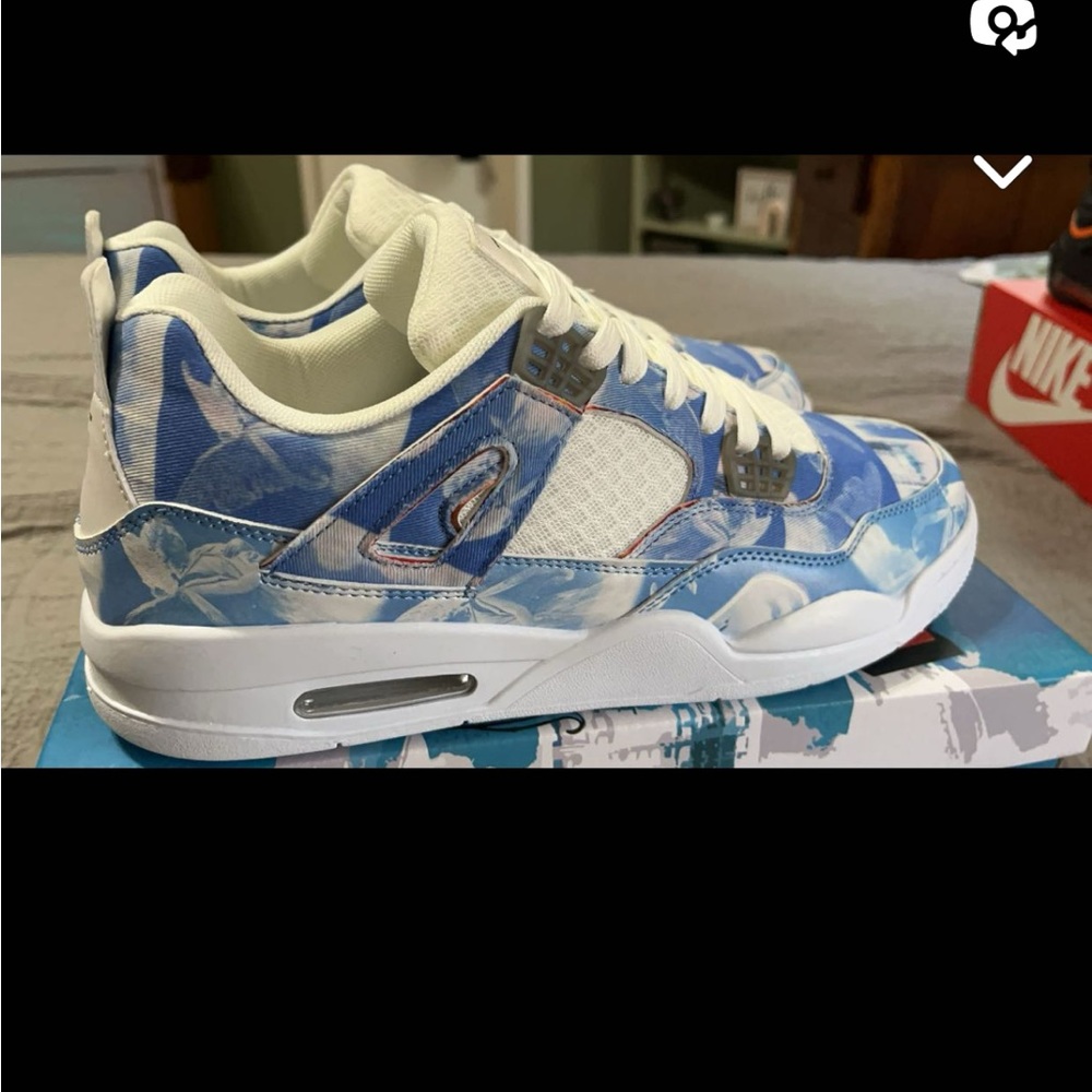 Kito Jordan 4 custom size 12  DS “ afterlife heaven, and Hell “